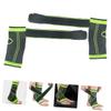 FOMIYES Ankle Brace Basketball Ankle Support Ankle Socks Sports Basketbll Warmth Ankle Support Ankle Guard Ankle Support Sleeve Nylon Men and Women Protective Belt Protection, 20x10cm, Green view 2