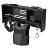 Neoaider Wall Mounted Police Gear Rack 36 x 4 x 15, Police Hanger view 1