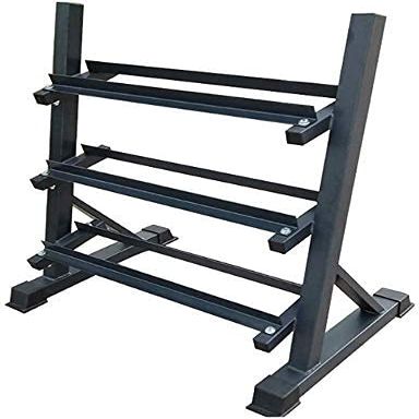 GeRRiT Dumbbell And Kettlebell Weights Rack Stand Storage, Steel Dumbbell Storage Racks 3 Tier Weight Racks For Dumbbells Weight Tower For Home Exercise
