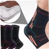 FOMIYES 1pc Silicone Plantar Socks Support for Running for Sprained Injury Achilles Support Braces for Men Pads Bracket Sports Fitness, 24x12cm, Black view 2