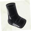 FOMIYES 1pc Silicone Plantar Socks Support for Running for Sprained Injury Achilles Support Braces for Men Pads Bracket Sports Fitness, 24x12cm, Black view 3