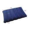 Amosfun 1pc Portable PVC Flocking Inflatable Pillow for Outdoor Travel Camping Neck Support Ergonomic Design for Driving and Journeys view 3