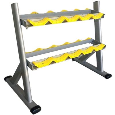 Dumbbell Rack/Home Fitness Equipment Storage Rack/Commercial Double-Layer Dumbbell Rack/Pure Steel One-Piece Molding