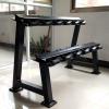 Dumbbell Rack/Home Fitness Equipment Storage Rack/Commercial Double-Layer Dumbbell Rack/Pure Steel One-Piece Molding view 2