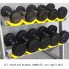 Dumbbell Rack/Home Fitness Equipment Storage Rack/Commercial Double-Layer Dumbbell Rack/Pure Steel One-Piece Molding view 3