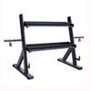 Fitness Dumbbell Rack Large 2 Tier Steel Dumbbell Stand Stable Dumbbell Rack Exercise Dumbbell Holder Home Commercial Fitness Equipment Dumbbell Holder view 1