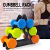GeRRiT 3-Tier Dumbbell Storage Rack Stand, Small Dumbbell Weight Storage Rack Dumbbell Floor Bracket For Home Daily Workout view 3