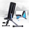 GeRRiT Folding Dumbbell Bench, Adjustable Weight Bench, Foldable Sit-ups Workout Bench, Compact Flat Board Preacher Curl for Abdomen Crunch Exercise Bench, 440lbs Capacity, White view 3