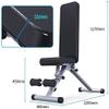 Home Adjustable Weight Bench Workout Bench Adjustable Weight Bench Home Multi-Function Dumbbell Bench Fitness Chair Barbell Flat Bench Press Bed sit-up Board Sports Health view 2