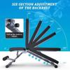 Home Adjustable Weight Bench Workout Bench Adjustable Weight Bench Home Multi-Function Dumbbell Bench Fitness Chair Barbell Flat Bench Press Bed sit-up Board Sports Health view 3