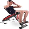 GeRRiT Weight Bench Adjustable Dumbbell Bench Multi Purpose Exercise Utility Bench/Fitness Benches/Sit-Up Board/Sit Up Bench for Whole Body Exercise view 2