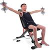 GeRRiT Weight Bench Adjustable Dumbbell Bench Multi Purpose Exercise Utility Bench/Fitness Benches/Sit-Up Board/Sit Up Bench for Whole Body Exercise view 3