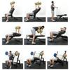 Weight Bench Weight Bench, Dumbbell Bench Home Folding Fitness Chair Sit-up Board Bench Press Bench Abdominal Muscle Sports Chair Workout Bench view 1