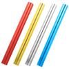 BESPORTBLE 4pcs Relay Sticks Electroplating Competition Tool School Sports Supplies Skidproof and Safe for Boys and Girls view 1