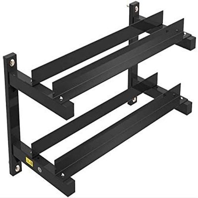 Dumbell Rack Stand-Dumbbell Exercise Arm Household Wall-mounted Dumbbell Storage Display Rack Weight Dumbbell Squat Rack