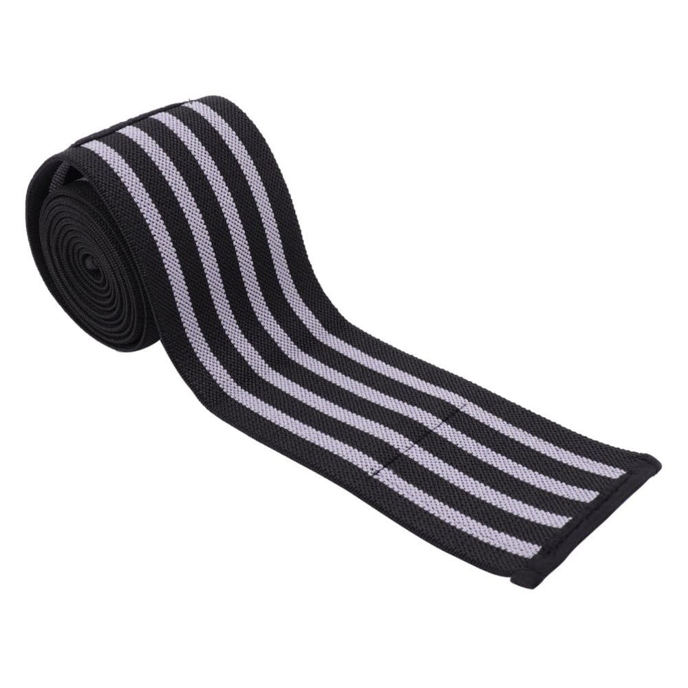 FOMIYES Knee Wraps Strap Weightlifting Wrapping Leg Knee Mat Leg Bands Running Knee Brace Band for Legs Legged Squat Band Sports Squat Belt Knee Pads Fitness, 180X8cm