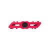 Eclat Contra Platform Pedals, Body: Nylon, Spindle: Cr-Mo, 9/16'', Red, Pair view 2