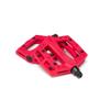 Eclat Contra Platform Pedals, Body: Nylon, Spindle: Cr-Mo, 9/16'', Red, Pair view 4
