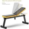 GeRRiT Adjustable Weight Bench Dumbbell Bench Exercise Utility Bench/Fitness Benches for Strength Training Core Workout Training view 3