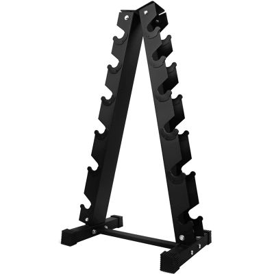 Dumbbell Rack Stand Only for Home A-Frame Weight Rack for Dumbbells, Dumbbell Holder - 3 Tier, 6 Tier