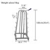 Fitness Dumbbell Rack A Variety of Styles Dumbbells Rack Sports Dumbbells Holder Home Fitness Equipment Rack Stand Bracket Home Exercise Dumbbell Holder view 2