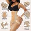 Xuwenh 2-in-1 Peach Butt Curvy Tummy Shaper, Lighthemind Waist Trainer with Butt Lift, Shapewear Tummy Control Butt Lifting view 4