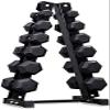Home Workout Dumbbell Weight Rack Storage Stand -Barbell A-Frame Dumbbell Storage Rack -Dumbbell Weight Rack Arm 6-layer Dumbbell Tree Rack-Home Fitness Equipment- Dumbbell Display Storage view 3