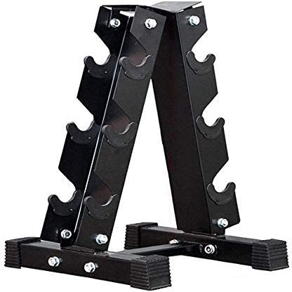 3-Tier Dumbbell Storage Rack Stand Portable -Barbell A-Frame Dumbbell Storage Rack -Dumbbell Weight Rack Arm 3-layer Dumbbell Tree Rack