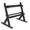 Fitness Dumbbell Rack 2 Tier Dumbbell Rack Only, Heavy Duty Steel Dumbbell Stand Quick Assembly For Home Weight Rack For Dumbbells Dumbbell Holder view 1