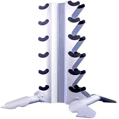 GeRRiT 6 Tier Dumbbell Rack, Dumbbell Storage Rack Dumbbell Squat Rack Dumbbell Shelf Household 6 Pair Dumbbell Storage Bracket Dumbbell Display Rack Fitness Equipment