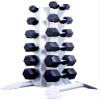 GeRRiT 6 Tier Dumbbell Rack, Dumbbell Storage Rack Dumbbell Squat Rack Dumbbell Shelf Household 6 Pair Dumbbell Storage Bracket Dumbbell Display Rack Fitness Equipment view 2