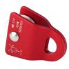 Outdoor Metal Carabiner with Downhill Side Swing Pulley, for Rock Climbing and Mountaineering Activities (Red) view 4