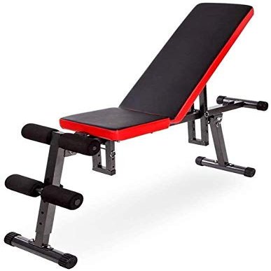 GeRRiT Adjustable Weight Bench Full Body Workout Dumbbell Bench Dumbbell Bench - Commercial Sit-up Bench Press Fitness Abdominal Board for Multi-function Supine Board Fitness Machine bench press sea