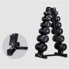 GeRRiT Dumbbell Rack Weight Rack, Steel 6 Tier Tree Stand Vertical Dumbbell Weight Rack Tripod Dumbbell Rack Foldable Dumbbell Storage Holder Dumbbell view 3