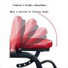 GeRRiT Dumbbell Bench, Weight Bench, Adjustable Sit-ups Workout Bench, Flat Board Preacher Curl for Abdomen Crunch Exercise Bench, Home Equipment for Men, Red view 4