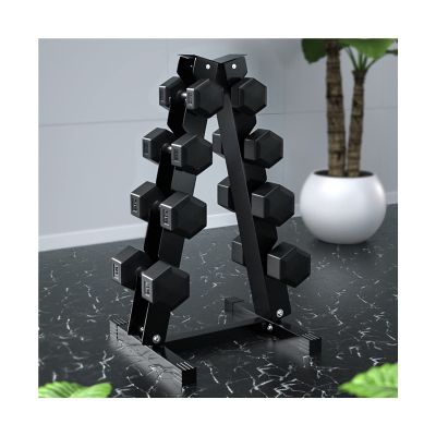 Dumbbell Rack Weight Rack Solid steel 4 Tier Dumbbell Tree Stand Dumbbell weight tower Light Dumbbell Rack for Home Workout, dumbell rack only