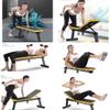 Adjustable Weight Bench Dumbbell Bench Foldable Weight Lifting Multi-functional Fitness Chair Flat Bench Press Bench 4-speed Adjustment view 4
