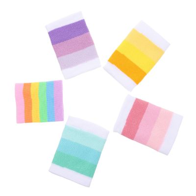 FOMIYES 5pcs Colorful Compression Wrist Straps for Support for Sports Yoga Fitness and Daily Activities for Carpal Tunnel and Hand Discomfort