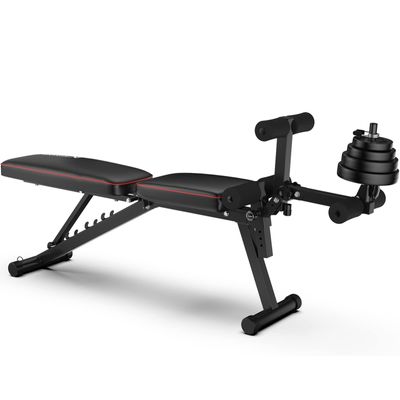 Folding Dumbbell Stool for Home Training Weight Lifting,Adjustable Foldable Weight Bench Weight Lifting Ab Bench Leg Extension,Leg Curl Multi Use Exercise Workout Bench
