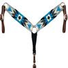 Cheval's International Wool Mohair Breast Collars: Premium Quality Horse Riding Equipment and Stylish Collar Accessories (Multi3_Pony) view 1