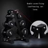 3-Tier Dumbbell Storage Rack Stand Portable -Barbell A-Frame Dumbbell Storage Rack -Dumbbell Weight Rack Arm 3-layer Dumbbell Tree Rack-Home Fitness Equipment- Dumbbell Display Storage view 3
