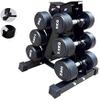 GeRRiT Weights Set For Home Gym-Barbell A-Frame Dumbbell Storage Rack -Dumbbell Weight Rack Arm 3-layer Dumbbell Tree Rack-Home Fitness Equipment- Dumbbell Display Storage view 2