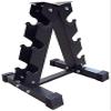 Weights Set For Home Gym-Barbell A-Frame Dumbbell Storage Rack -Dumbbell Weight Rack Arm 3-layer Dumbbell Tree Rack-Home Fitness Equipment- Dumbbell Display Storage view 1