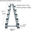 Dumbbell rack Multilayer A Shape Steel Dumbbell Rack Home Dumbbell Weight Storage Rack Stand Dumbbell Holder for Sport Trainer Dumbbell Rack Stand view 2