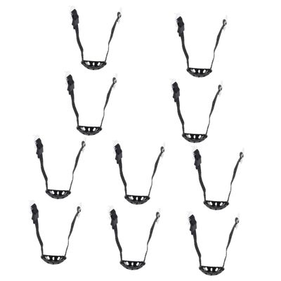 ULTECHNOVO 10pcs Helmet Chin Strap for Hard Hats Adjustable Safety Chin Strap Buckle Lightweight and Comfortable for Construction Use Style Design