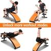 GeRRiT Workout Bench Dumbbell Bench Dumbbell Bench Adjustable Weight Bench Sit-up Board,Sit-up Board Equipment, Weight Bench Adjustable Men's Abdomen Machine, Home Exercise Fitness Board, Increase L view 2