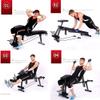 GeRRiT Weight Bench Dumbbell Weight Lifting Adjustable Weight Bench Sit-ups Fitness Equipment, Adjustable Supine Board, Home Multifunction Folding Dumbbell Bench Men and Wo view 2