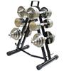 Dumbbell Weight Rack Solid Steel Dumbbell Storage Stand Holder, 4 Tier A Frame Weight Dumbbell Storage Racks for Home Exercise view 3
