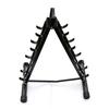 Dumbbell Weight Rack Solid Steel Dumbbell Storage Stand Holder, 4 Tier A Frame Weight Dumbbell Storage Racks for Home Exercise view 4