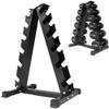 Dumbbell Rack 6 Tier A-Frame Weight Rack for Dumbbells 200kg Weight Capacity Dumbbell Stand Dumbbell Holder for Dumbbells Storage view 1